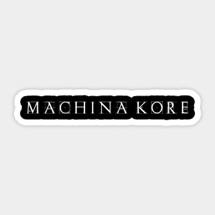 Machina Kore Logo Sticker